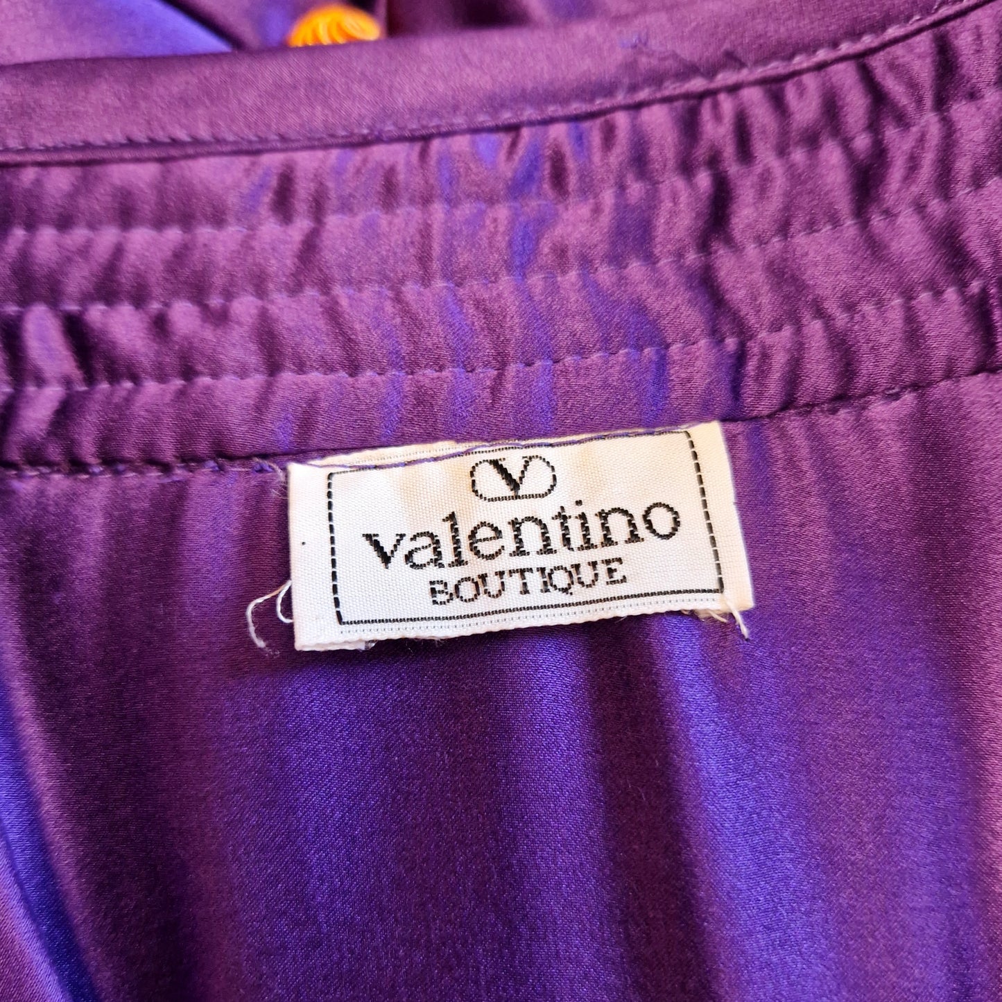 Valentino Boutique giacca seta trapuntata 1989