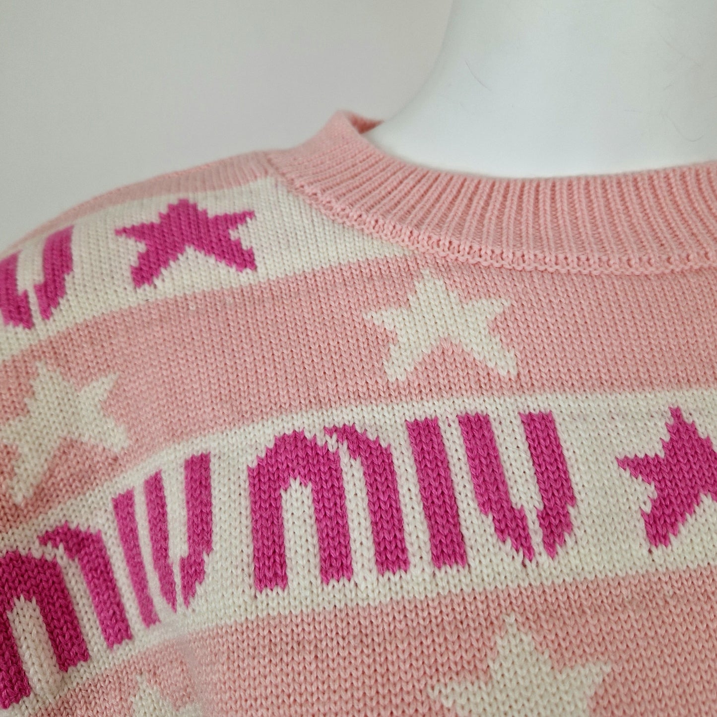 Maglione Miu Miu rosa