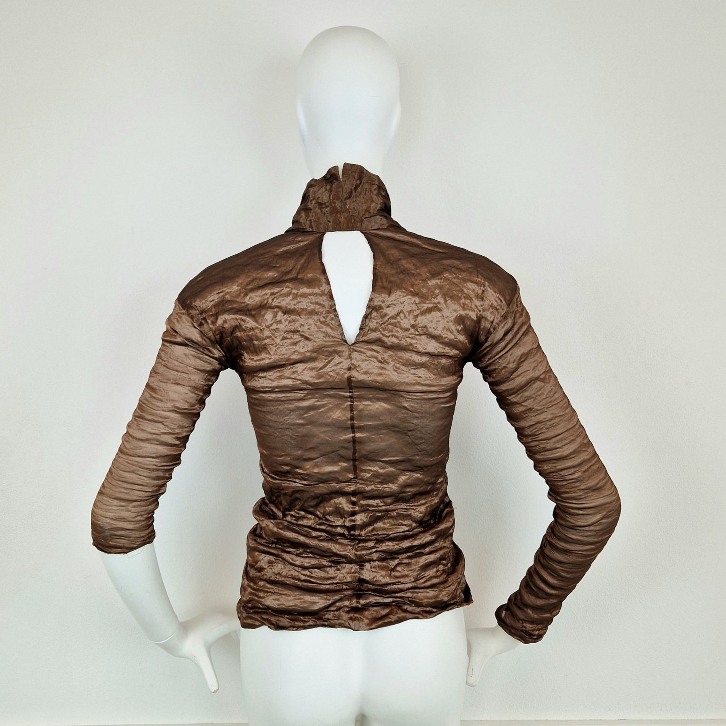 Camicia Romeo Gigli bronzo gancini