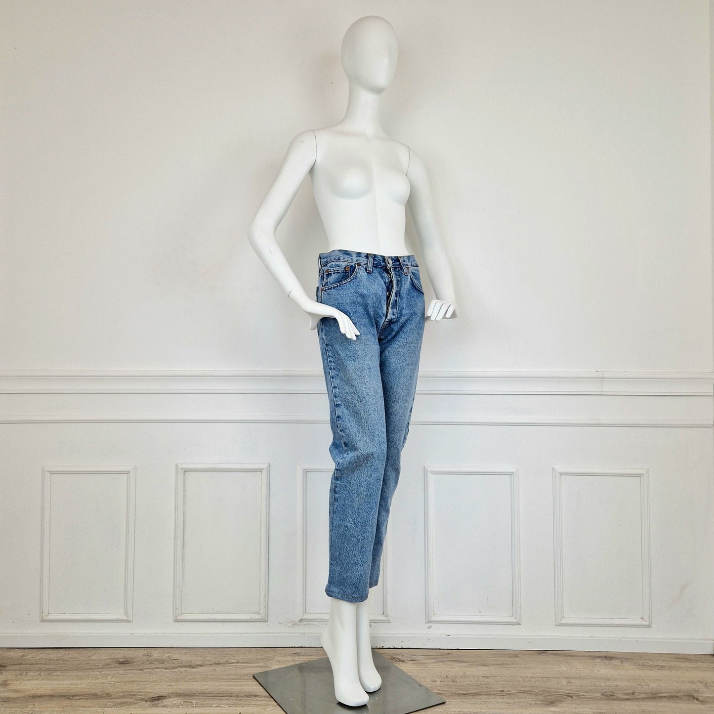 Jeans Levi's 501 w28 lavaggio chiaro