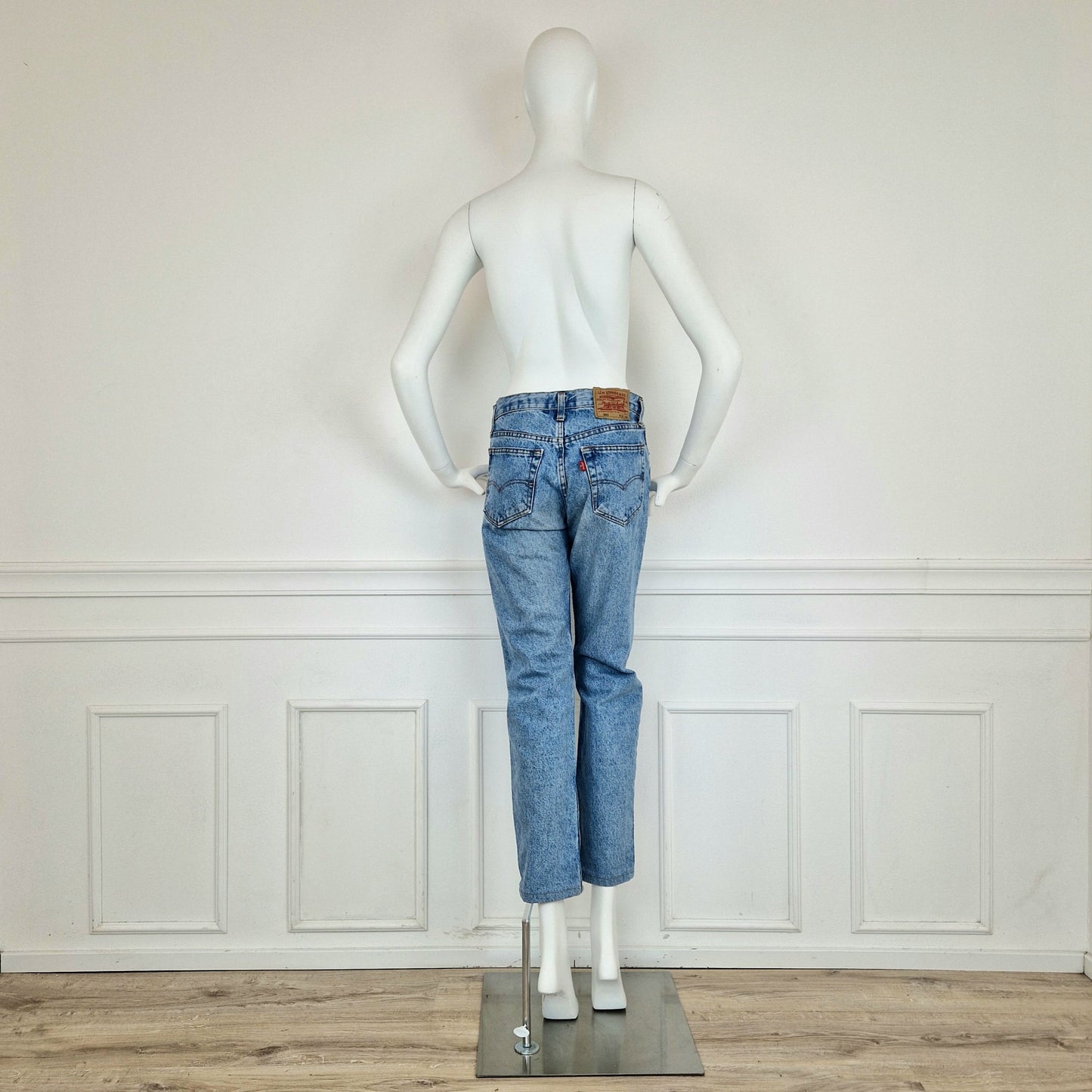 Jeans Levi's 501 w28 lavaggio chiaro