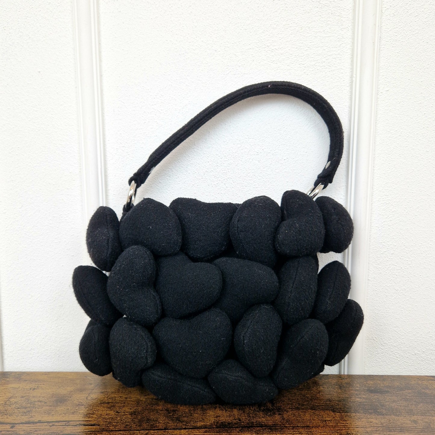 Borsa Moschino vintage fluffy hearts