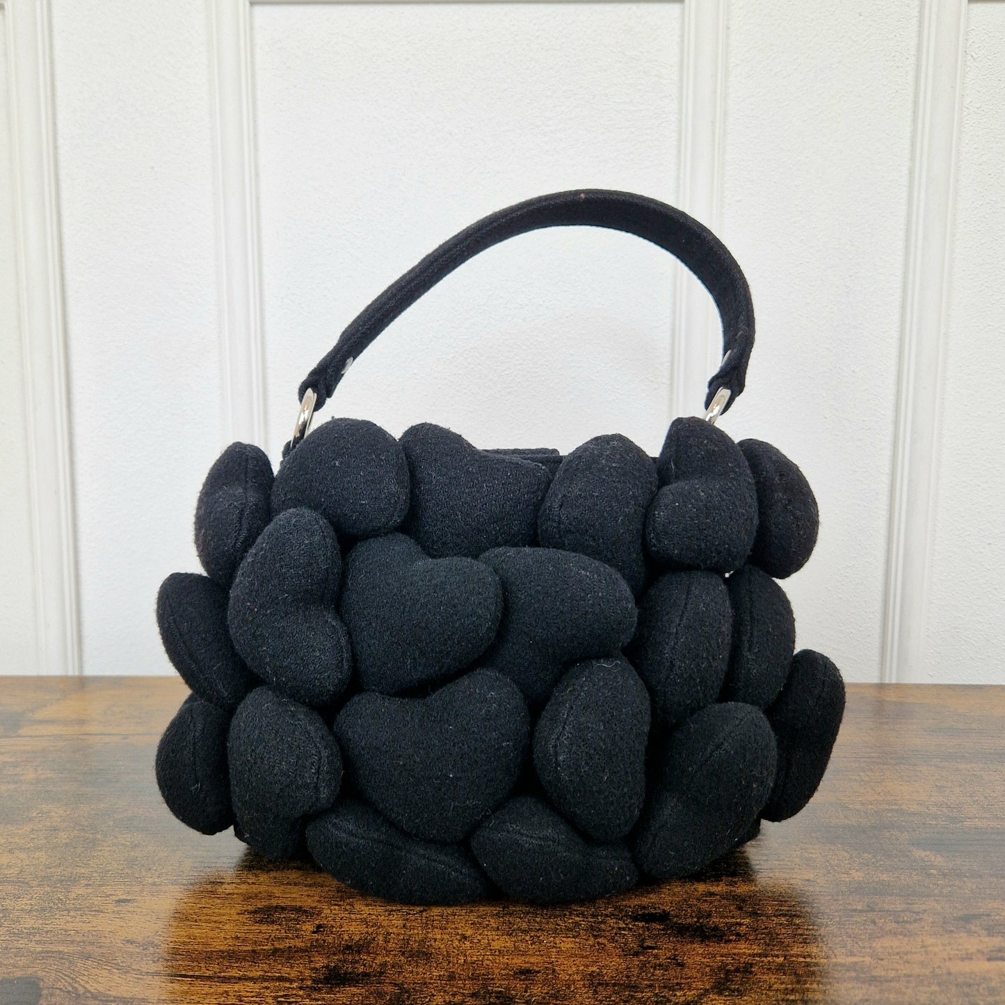 Borsa Moschino vintage fluffy hearts