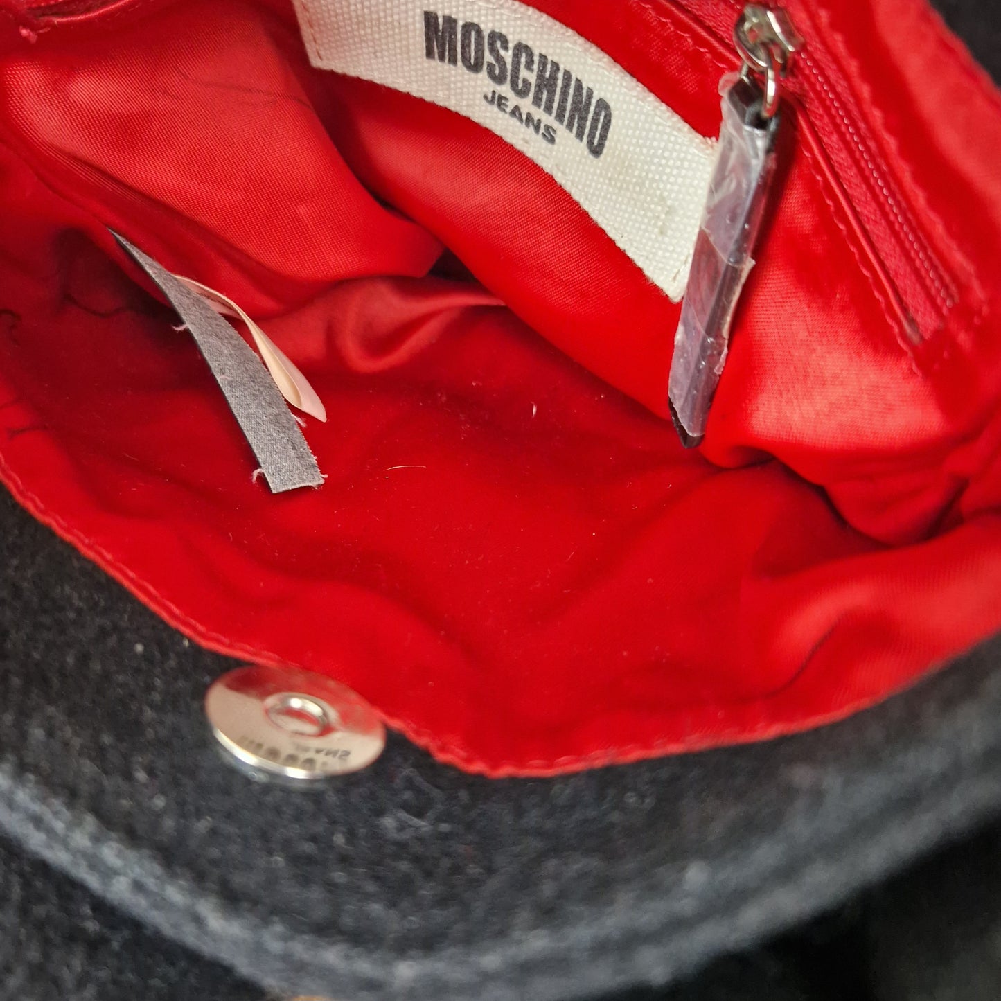 Borsa Moschino vintage fluffy hearts