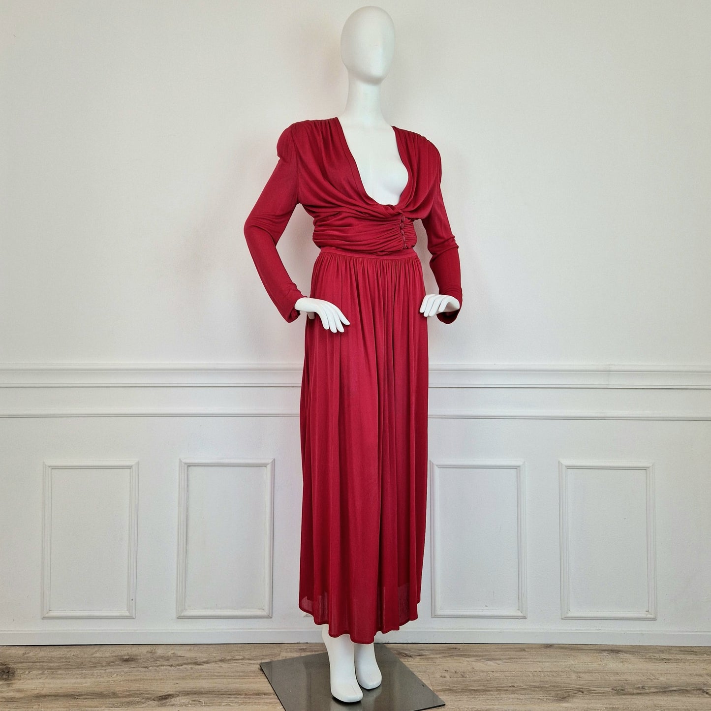 Completo vintage Lanvin fragola