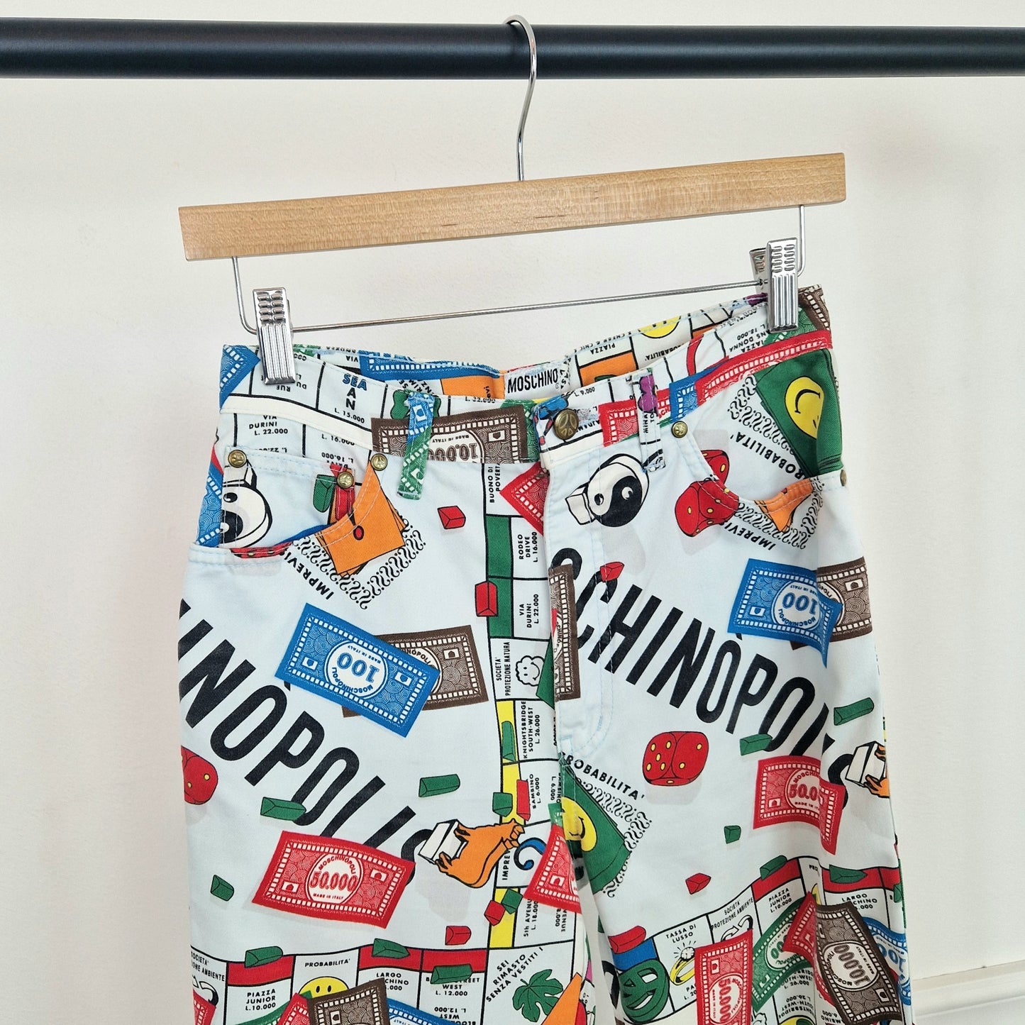 Pantaloni Moschino jeans vintage "Moschinopoli"