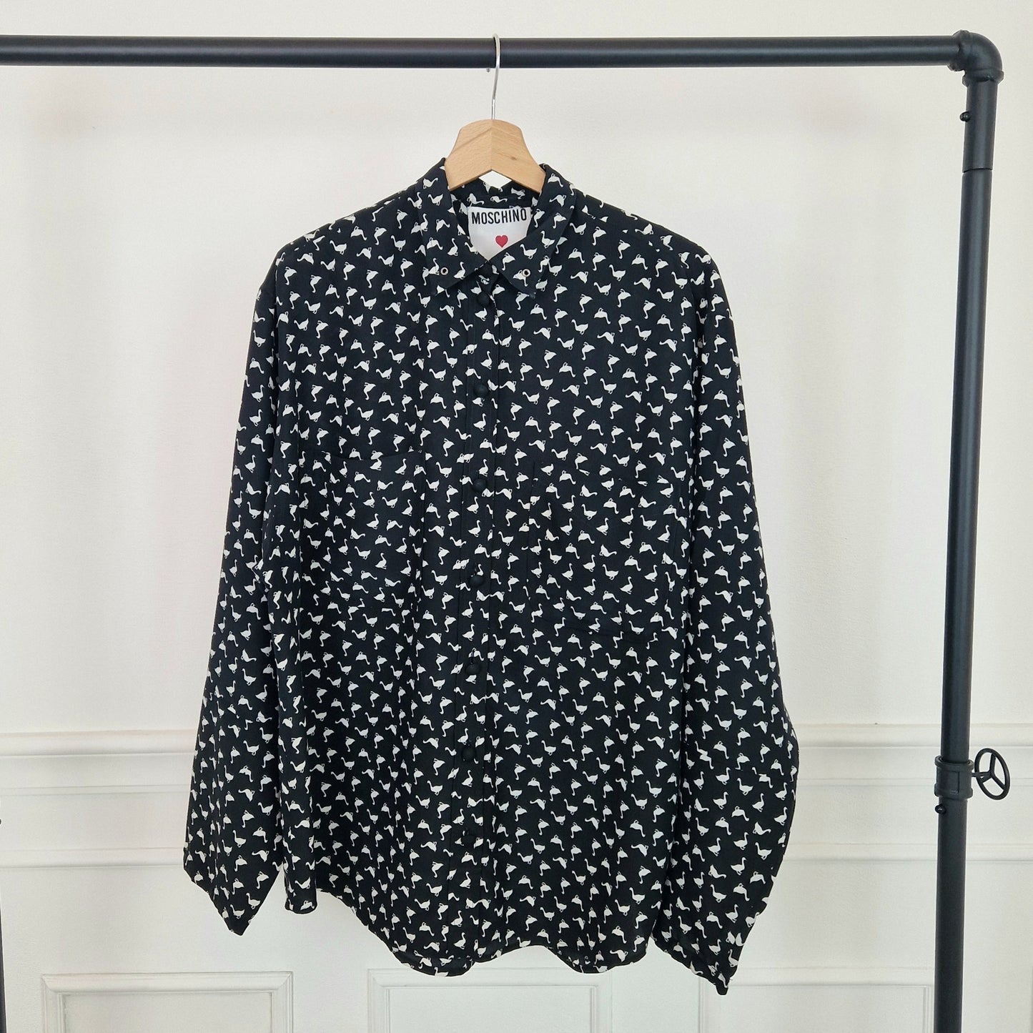 Moschino | camicia anni '80 con oche