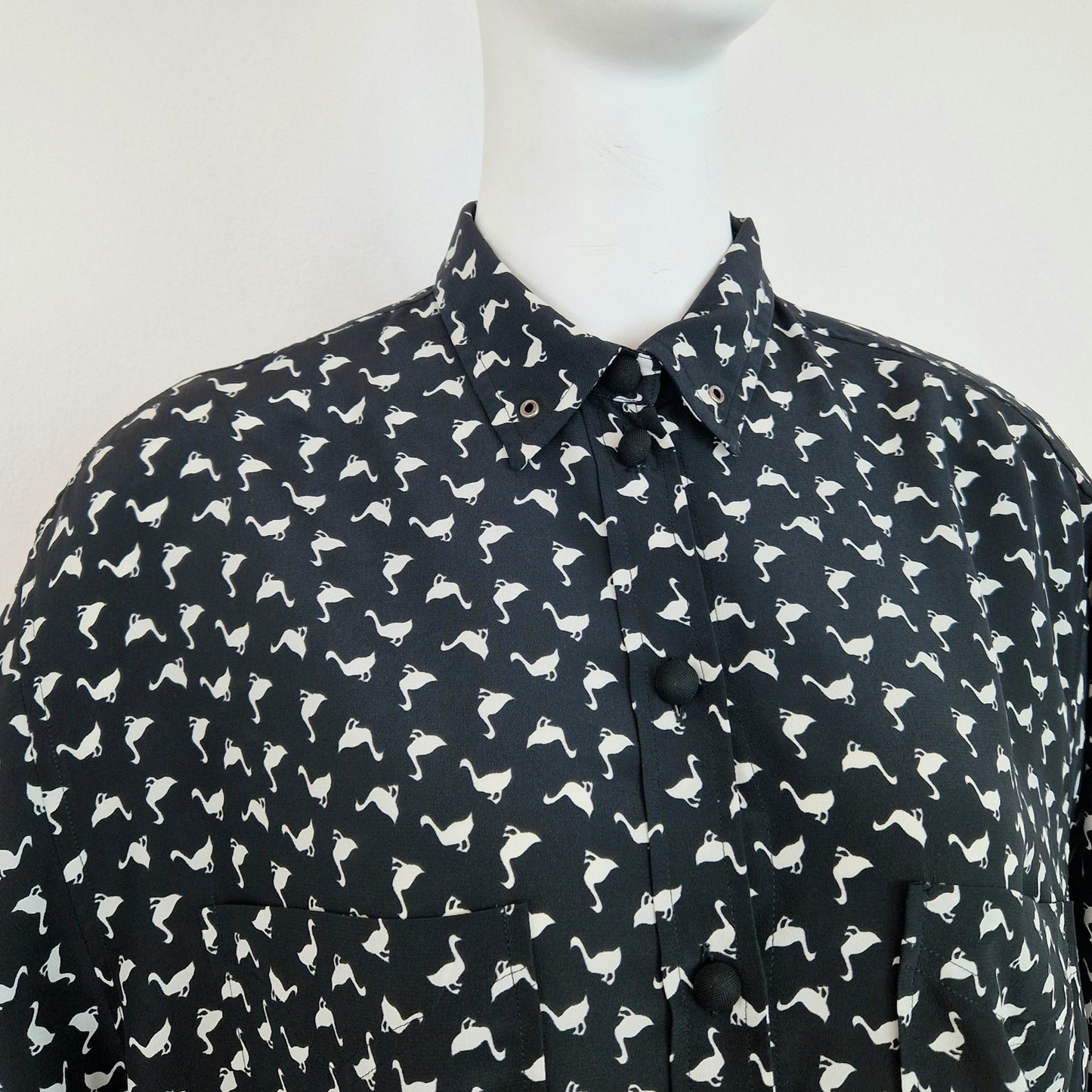 Moschino | camicia anni '80 con oche