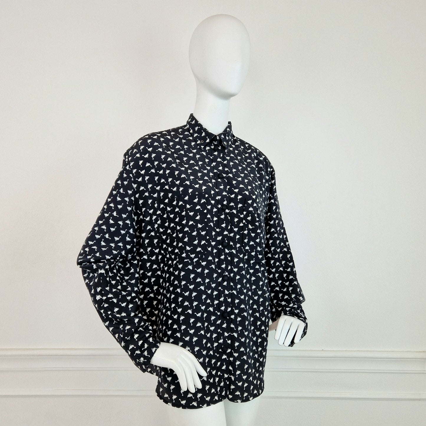 Moschino | camicia anni '80 con oche