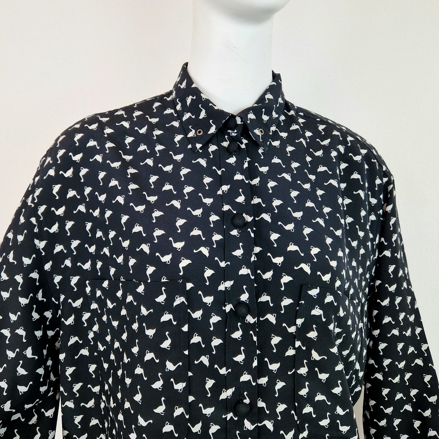 Moschino | camicia anni '80 con oche