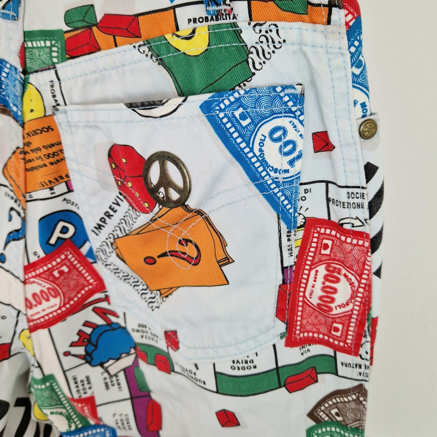 Pantaloni Moschino jeans vintage "Moschinopoli"