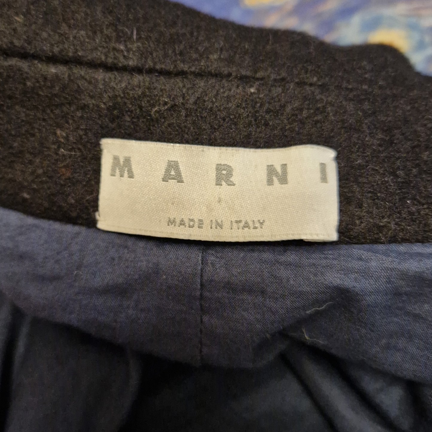 Cappottino Marni corto nero