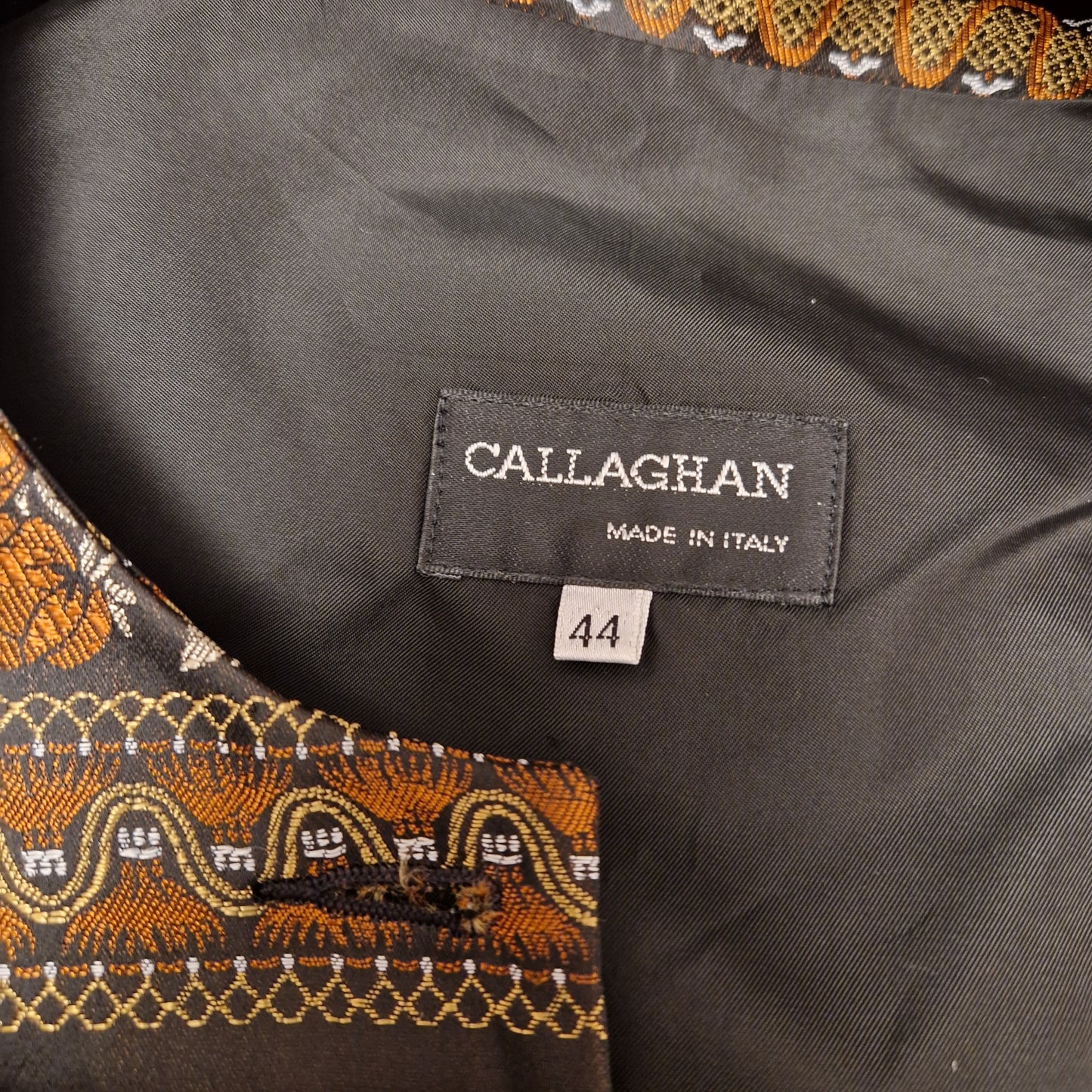 Gilet Callaghan rose bronzo 1990