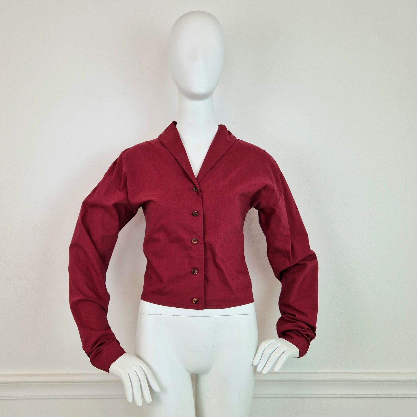 Camicia G di Romeo Gigli borgogna