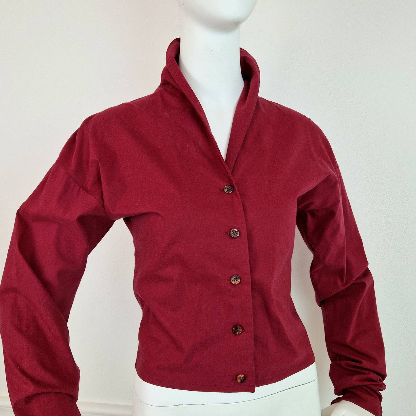 Camicia G di Romeo Gigli borgogna