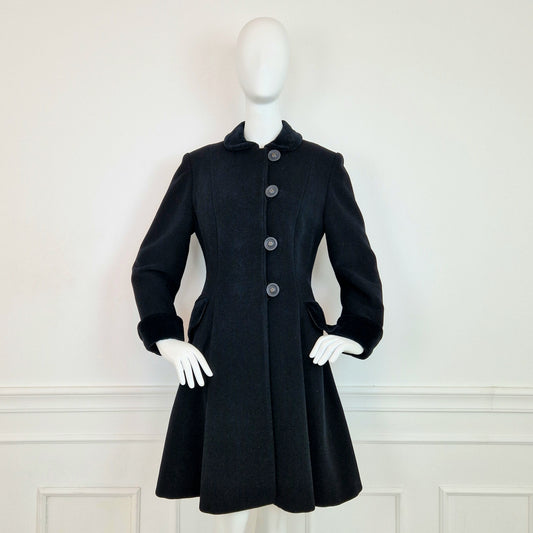 Cappotto redingote Moschino vintage