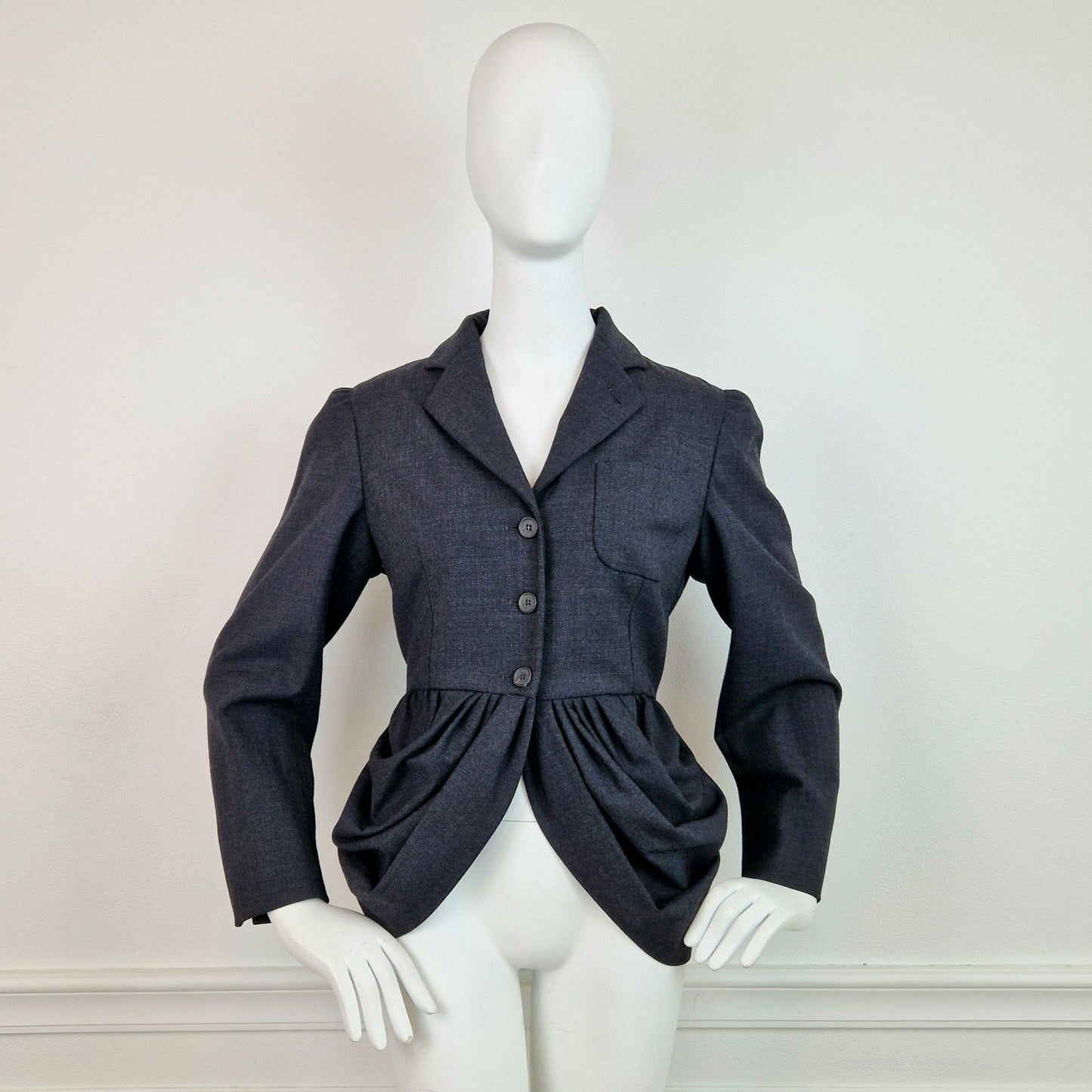 Giacca Romeo Gigli grigia inverno 1995