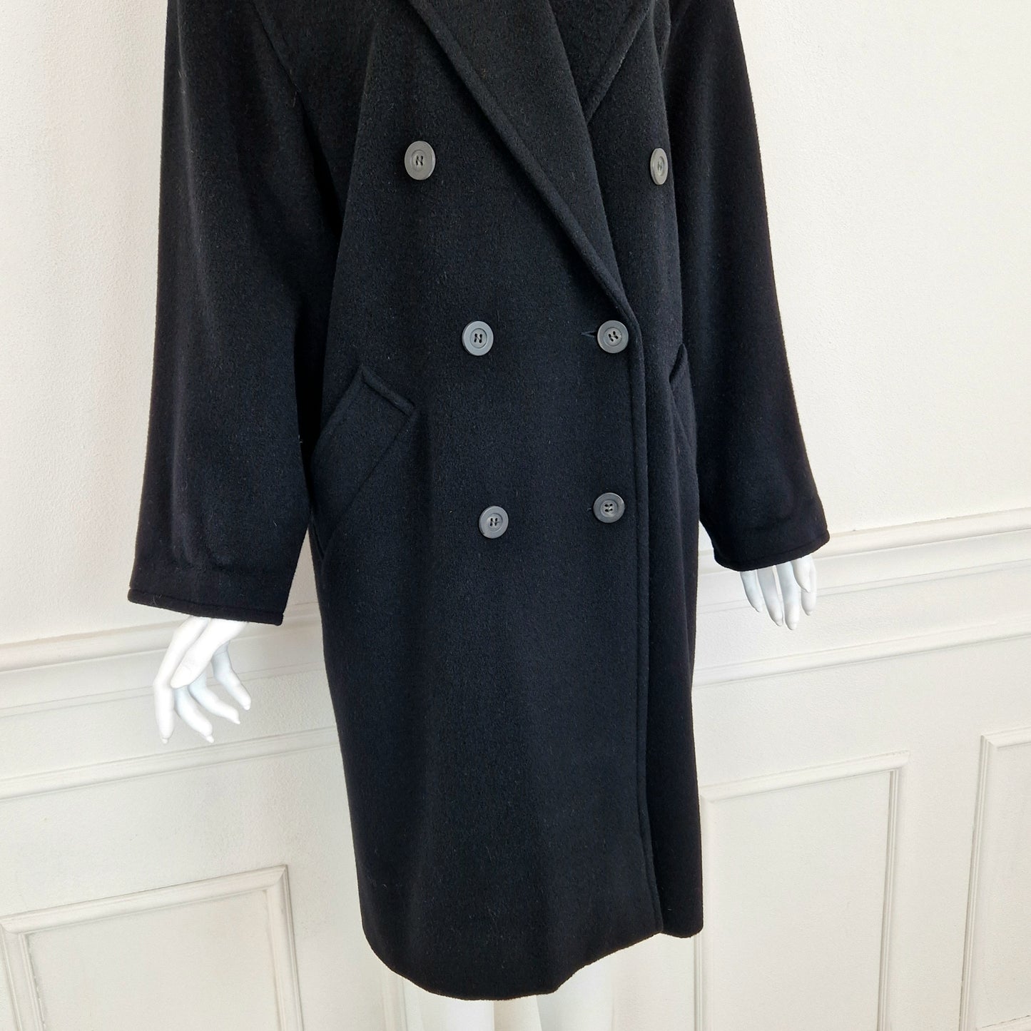 Cappotto Max Mara nero