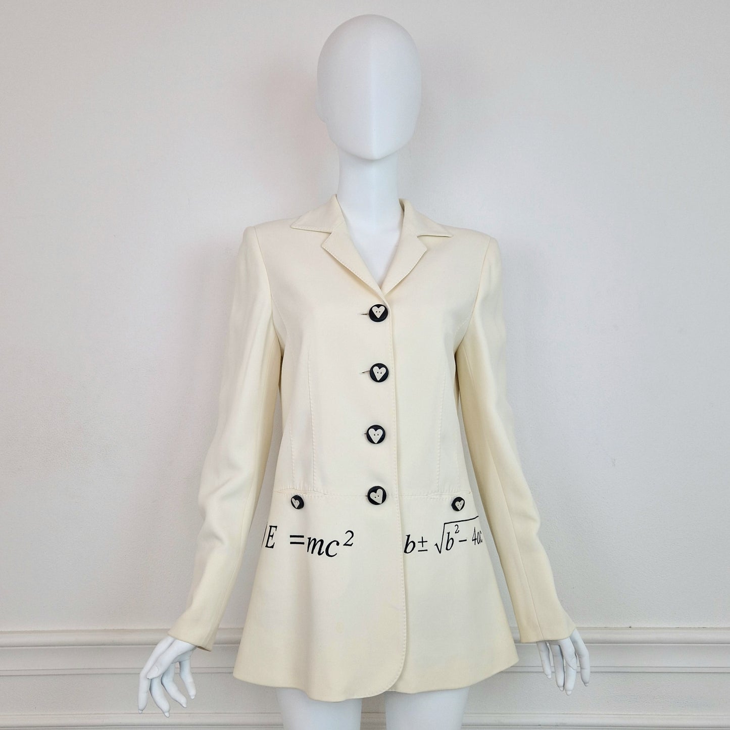 Blazer Moschino vintage E=mc²