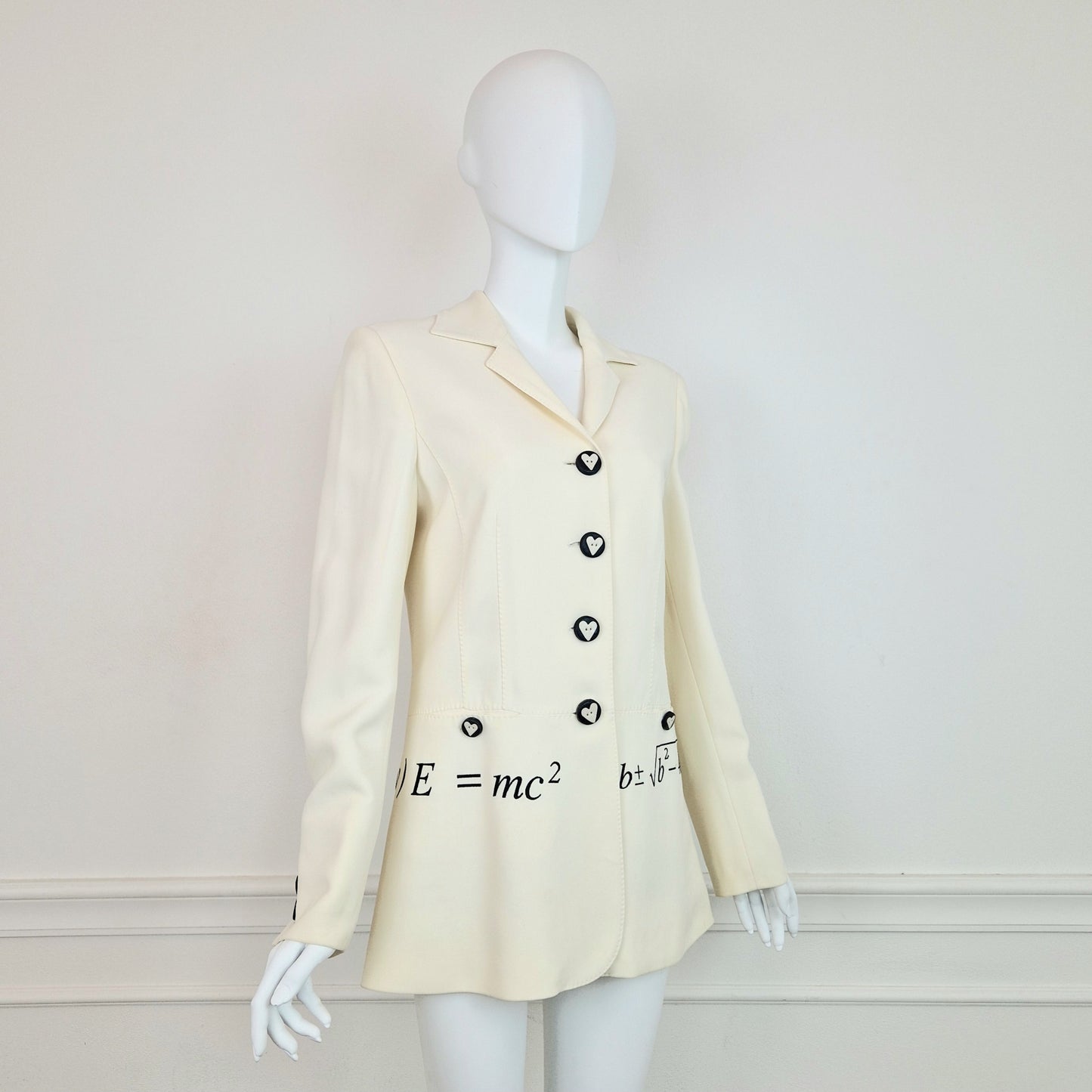 Blazer Moschino vintage E=mc²