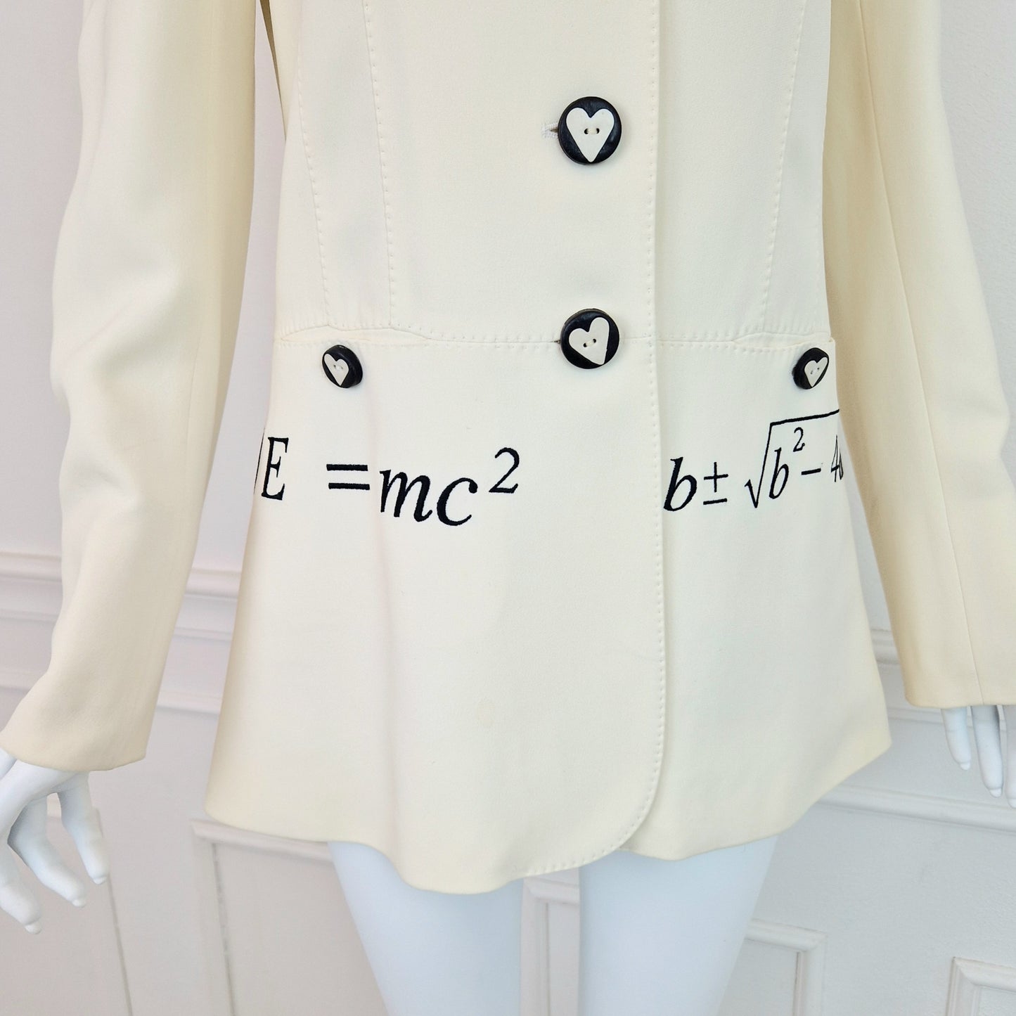 Blazer Moschino vintage E=mc²