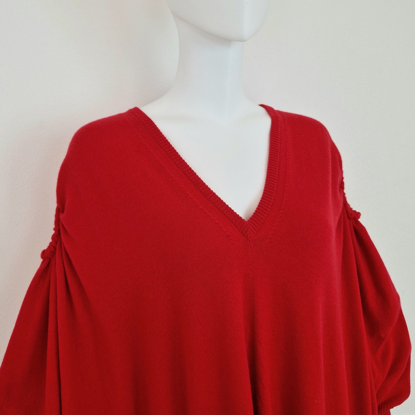 Abito - maxi maglione Alexander McQueen rosso