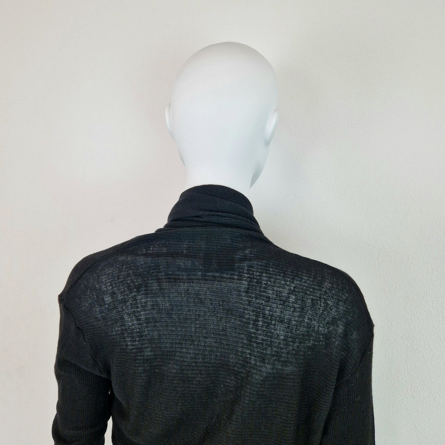 Cardigan Romeo Gigli nero con incrocio