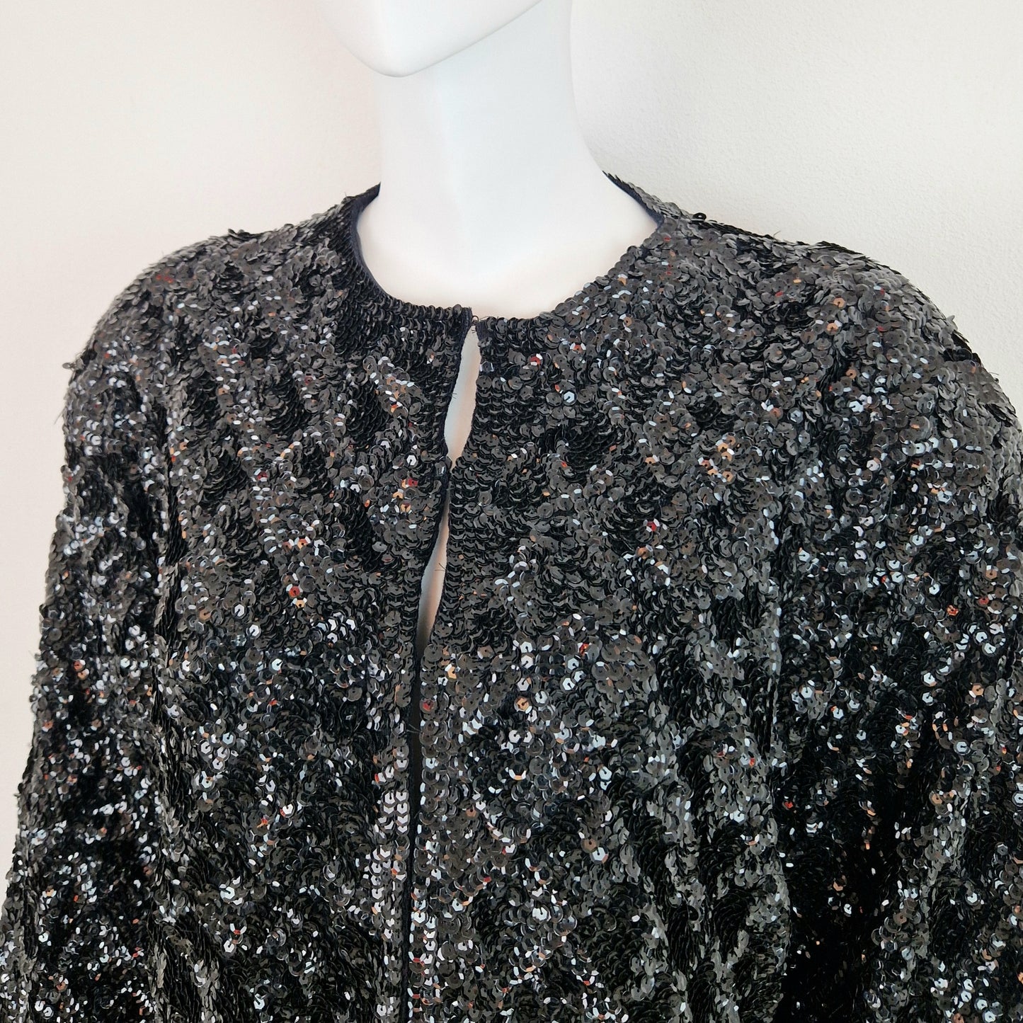 Giacca vintage paillettes