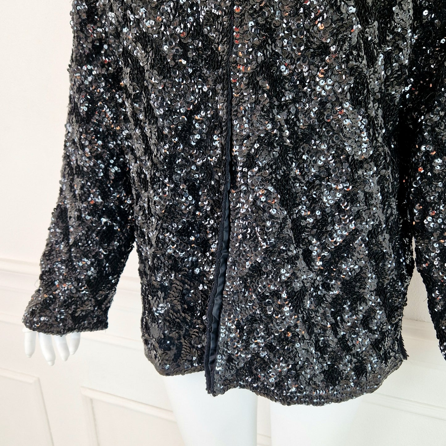 Giacca vintage paillettes