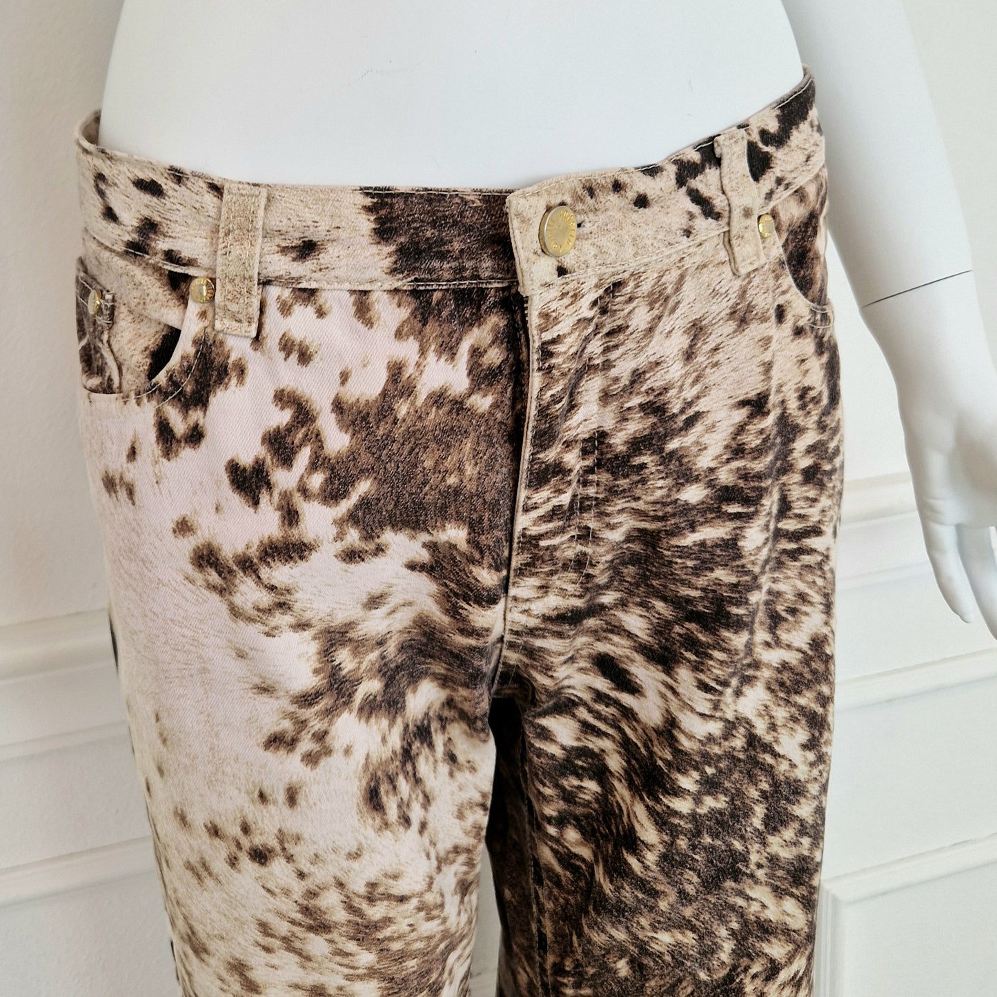 Jeans Roberto Cavalli leopard