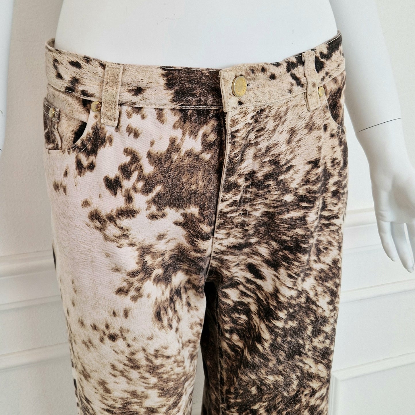 Jeans Roberto Cavalli leopard