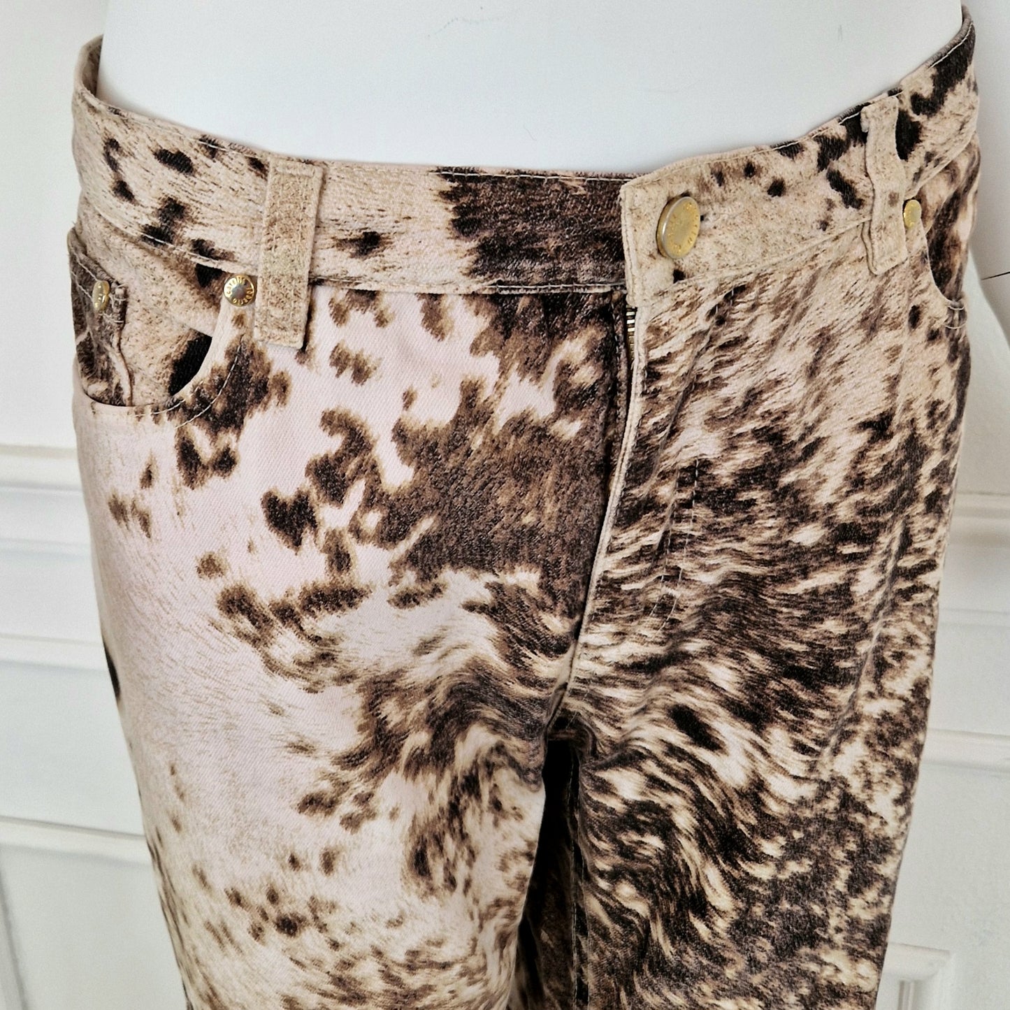 Jeans Roberto Cavalli leopard