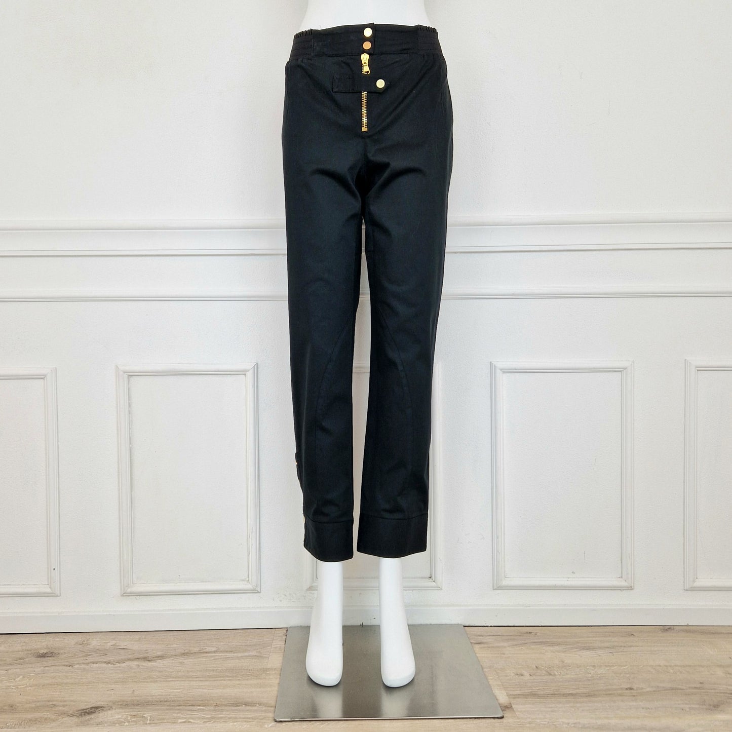 Pantaloni Alexander McQueen neri 2007