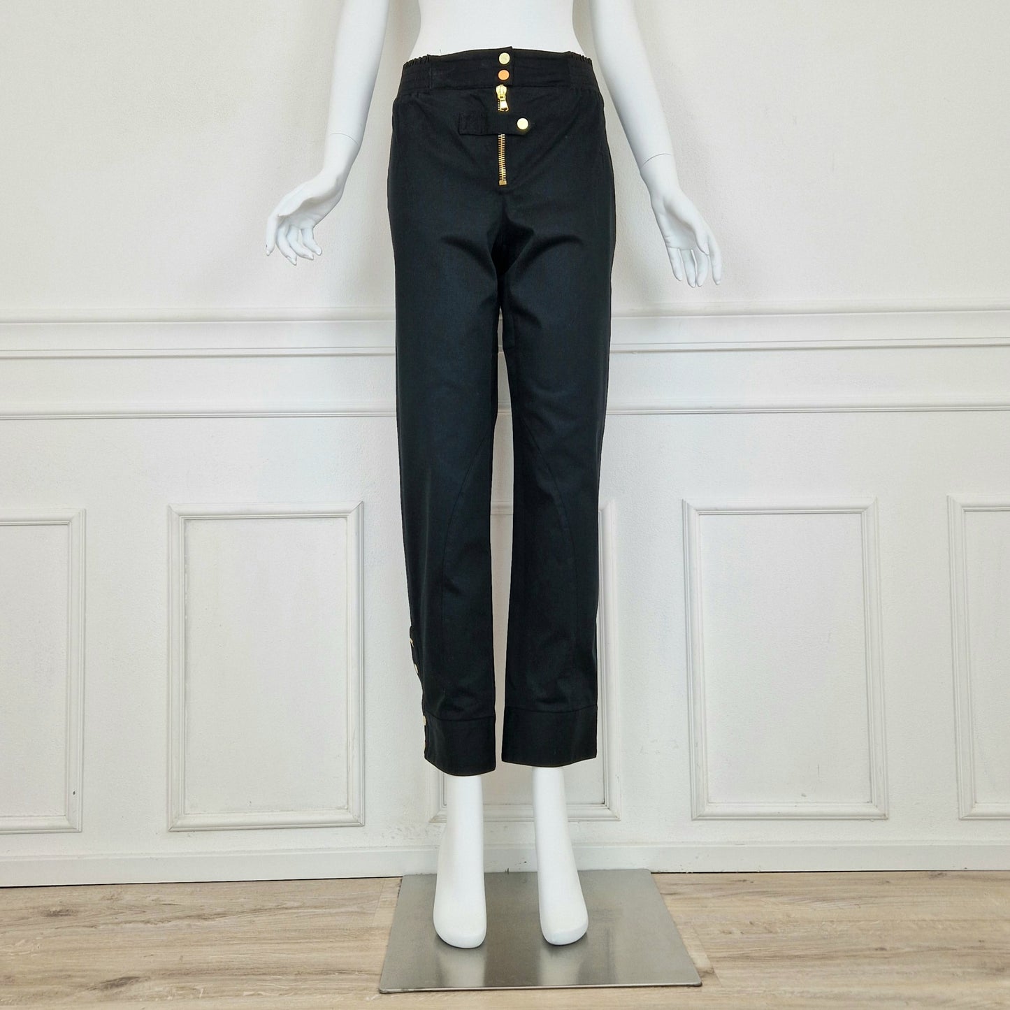 Pantaloni Alexander McQueen neri 2007