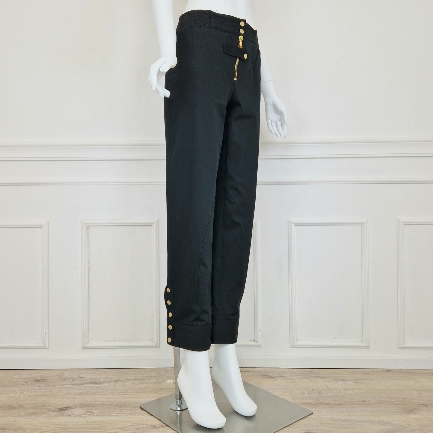 Pantaloni Alexander McQueen neri 2007