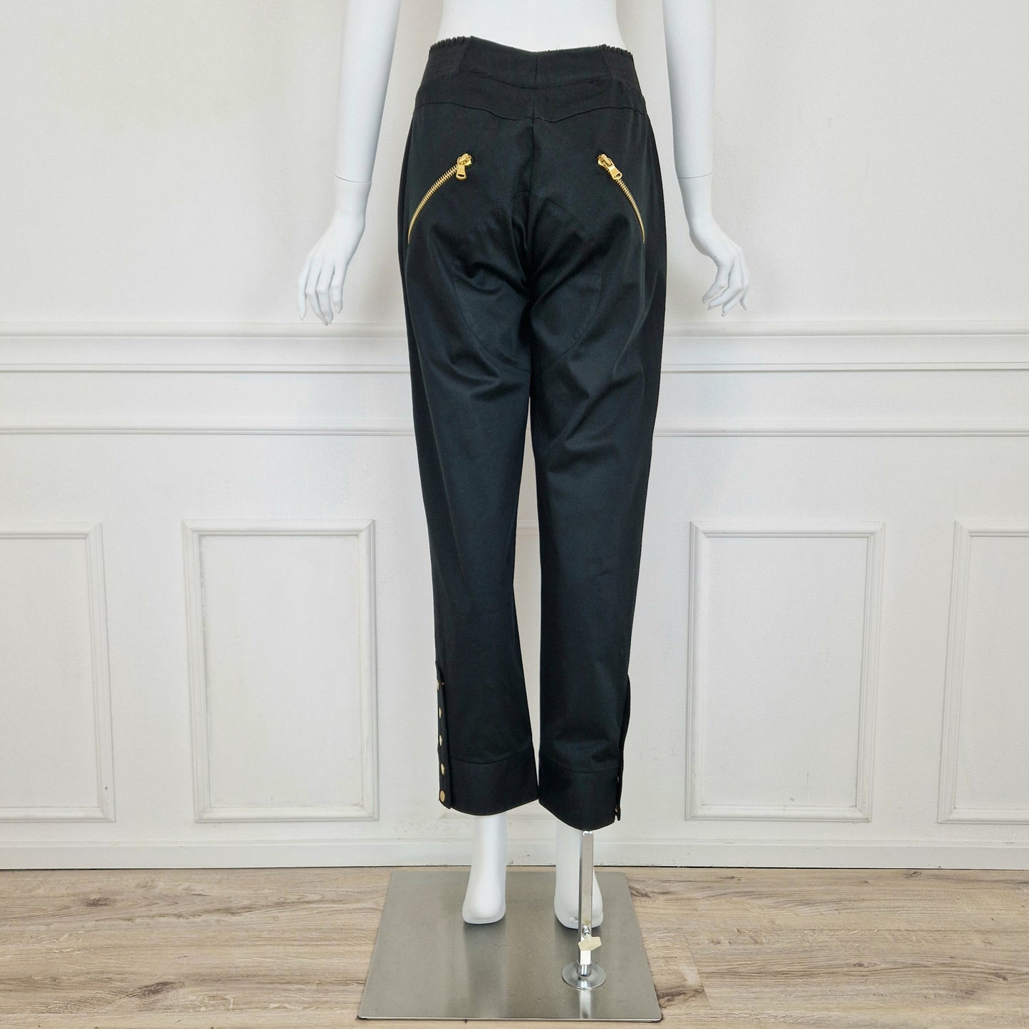 Pantaloni Alexander McQueen neri 2007