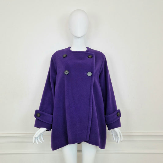 Cappotto Krizia vintage viola