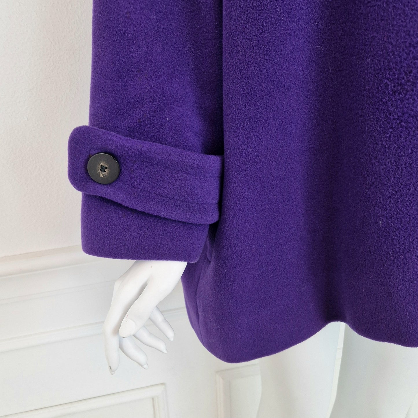 Cappotto Krizia vintage viola