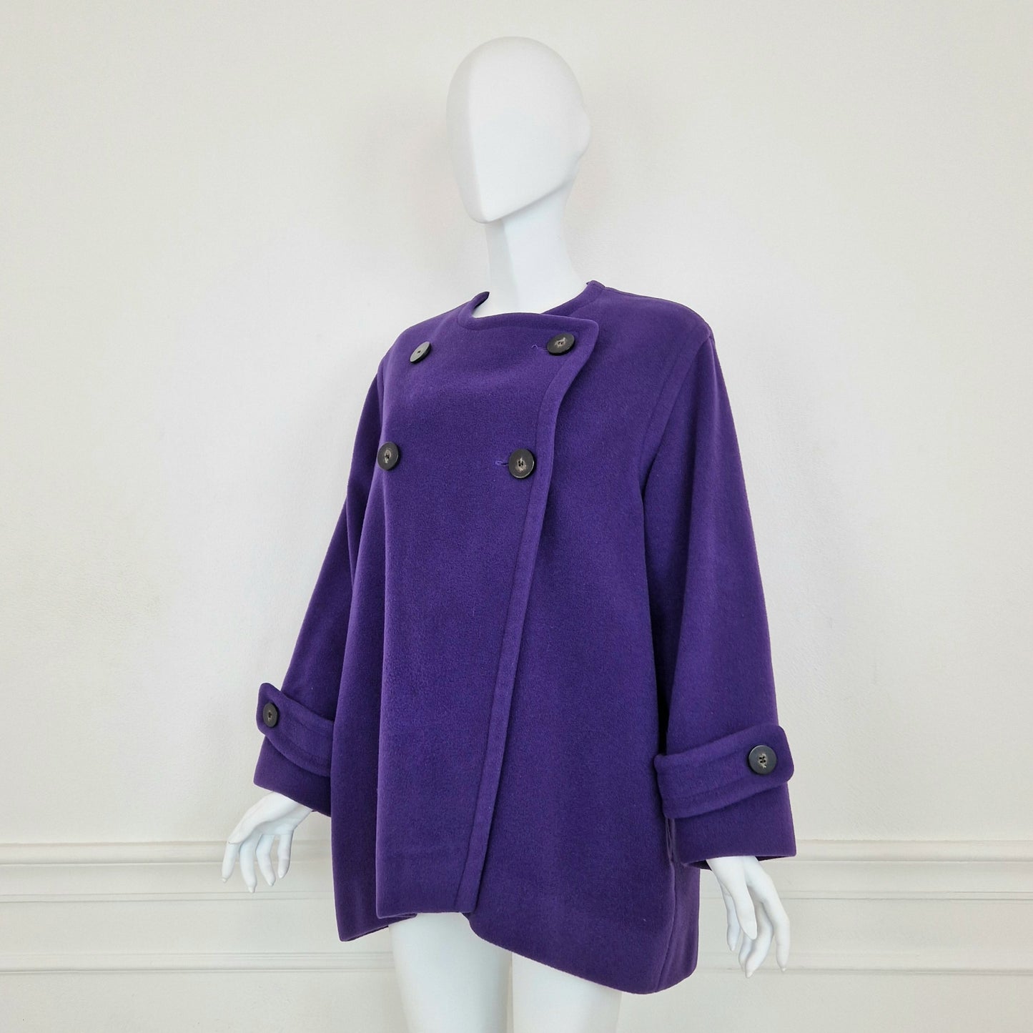 Cappotto Krizia vintage viola