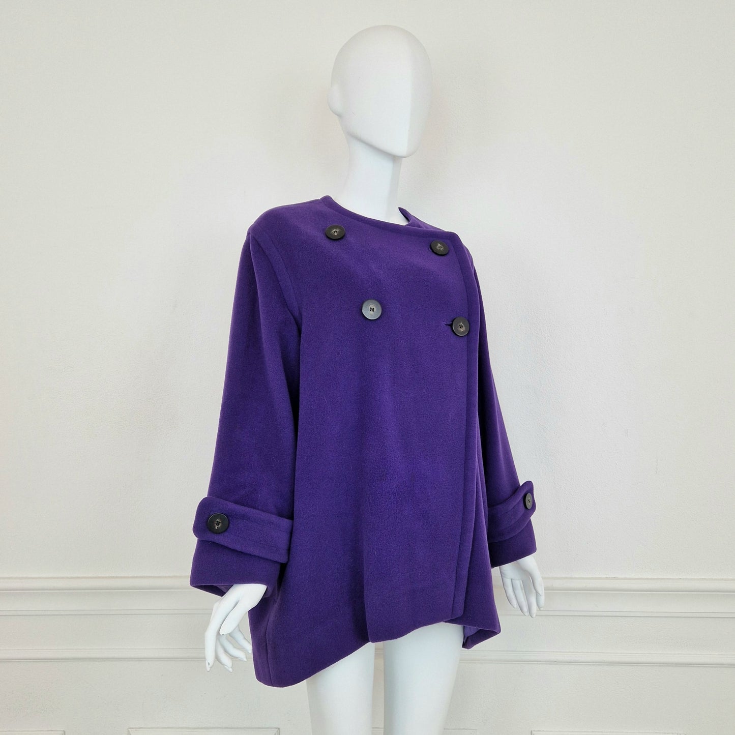 Cappotto Krizia vintage viola