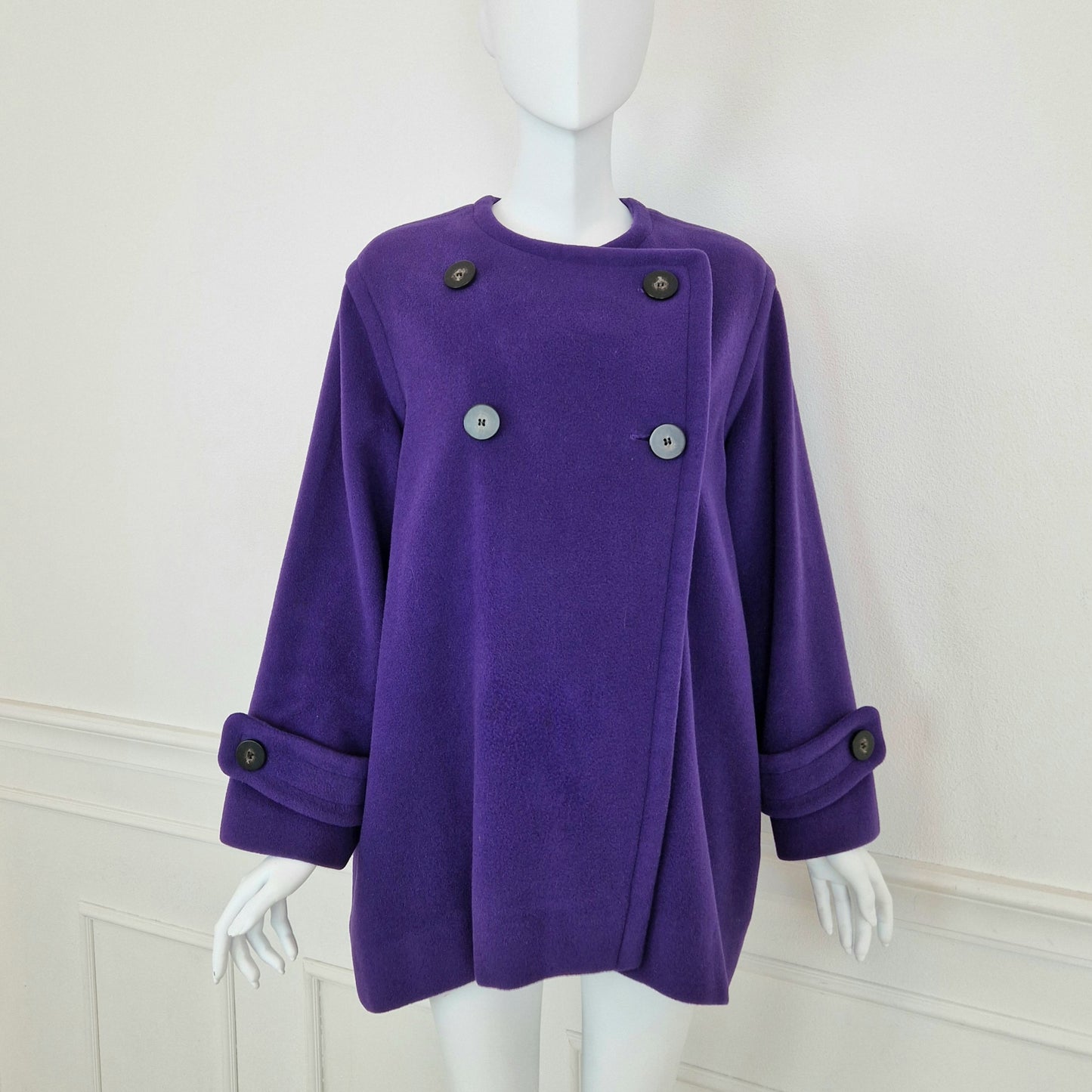 Cappotto Krizia vintage viola