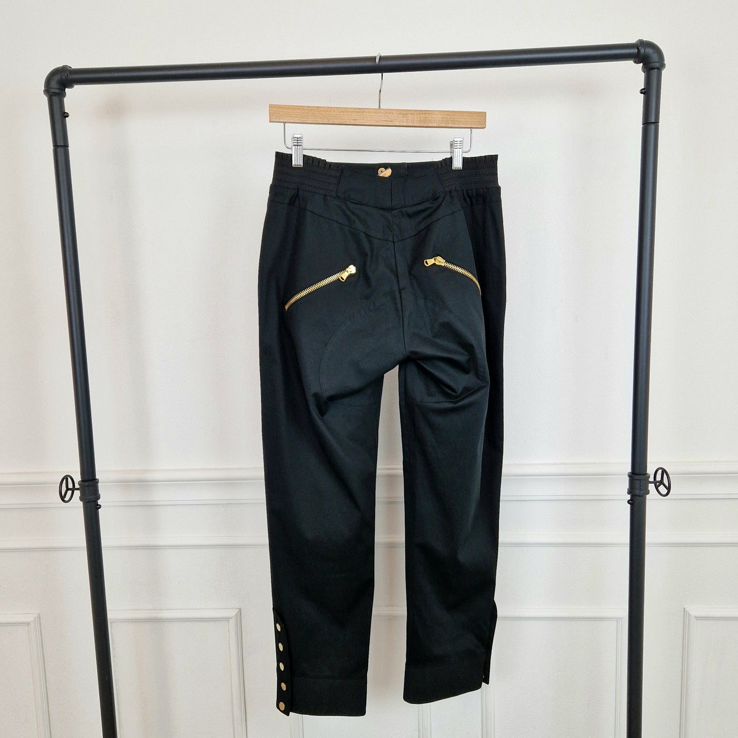 Pantaloni Alexander McQueen neri 2007