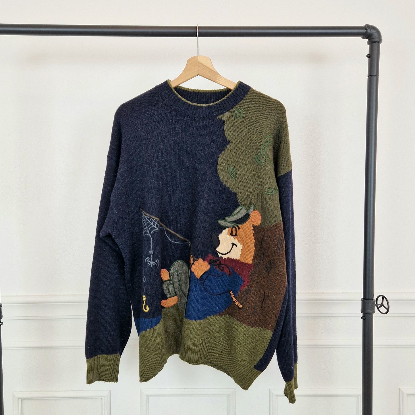 Maglione Jc de Castelbajac Orso Yoghi 1990