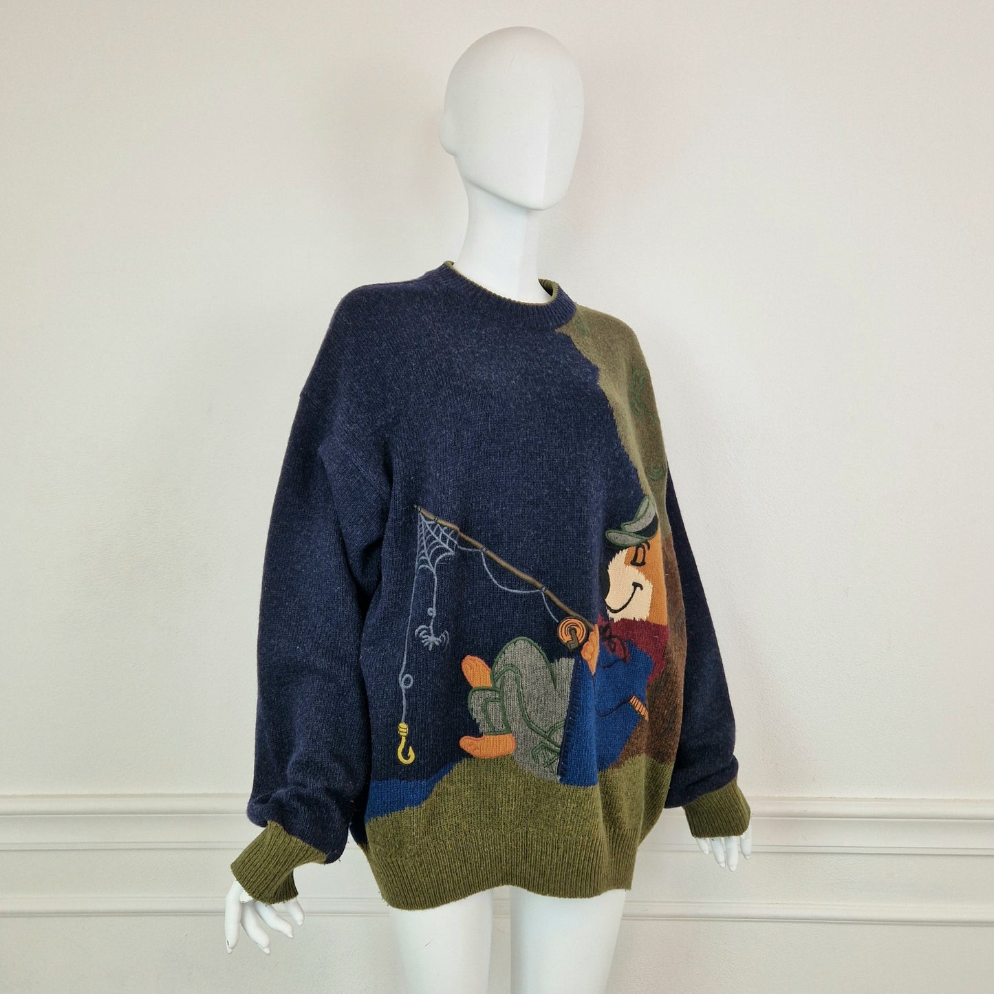 Maglione Jc de Castelbajac Orso Yoghi 1990