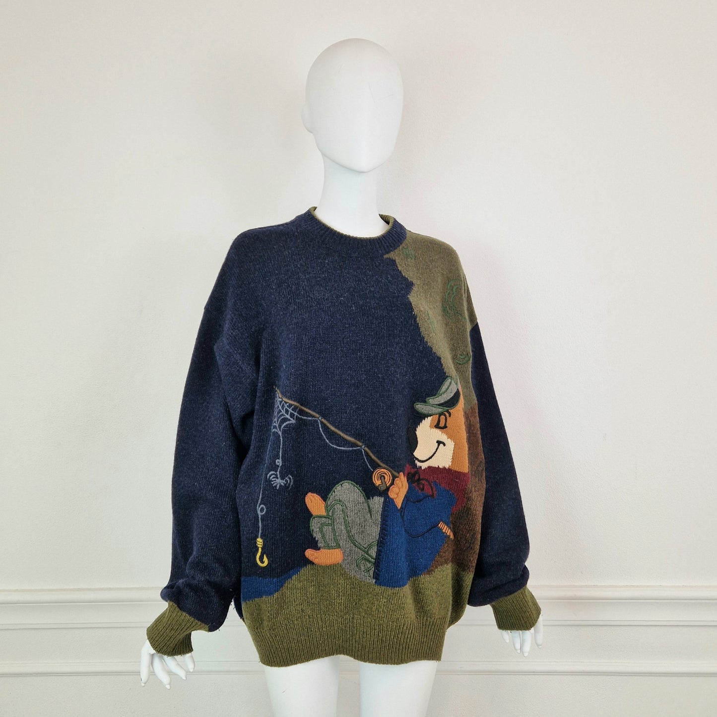 Maglione Jc de Castelbajac Orso Yoghi 1990