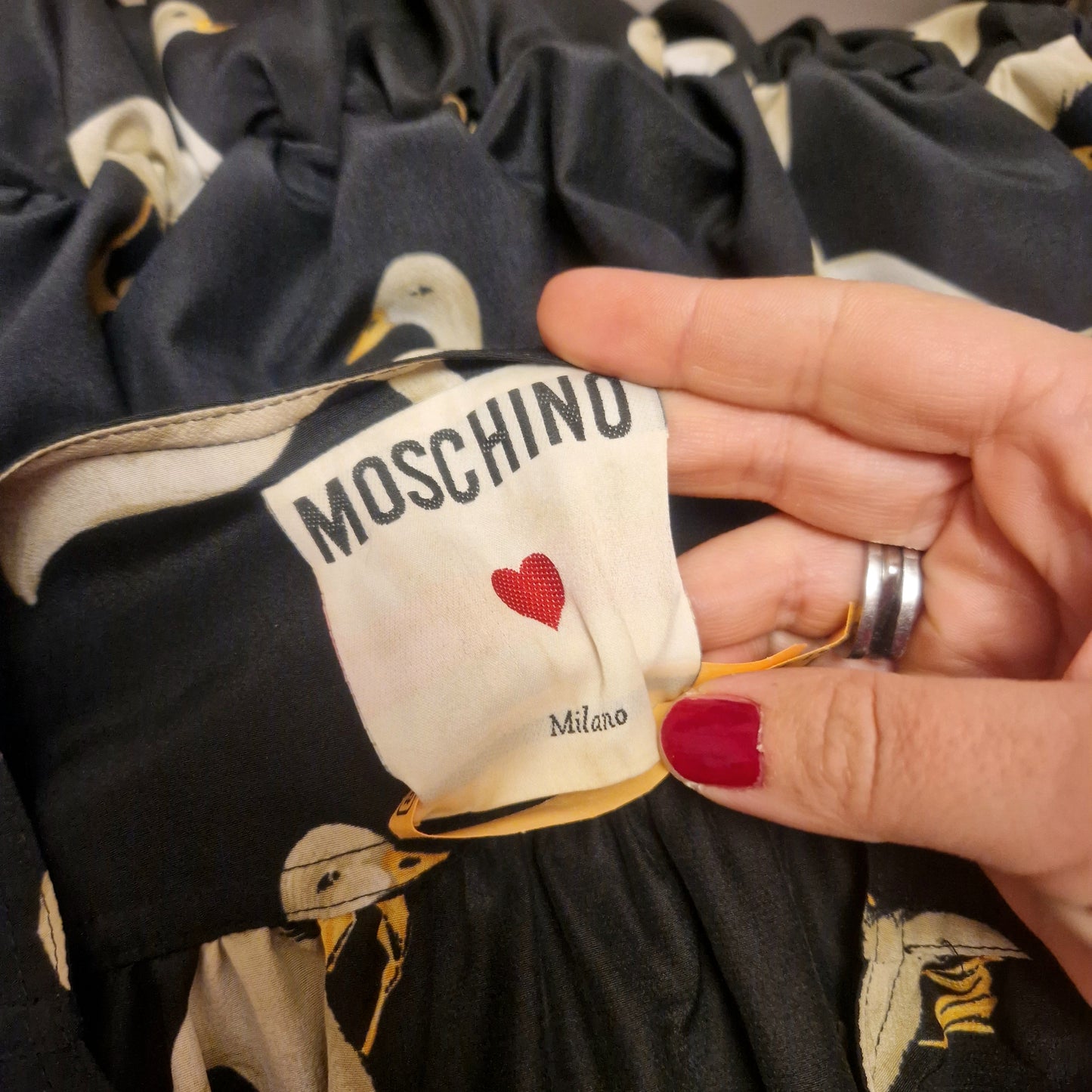 Abito Moschino anni '80 oche