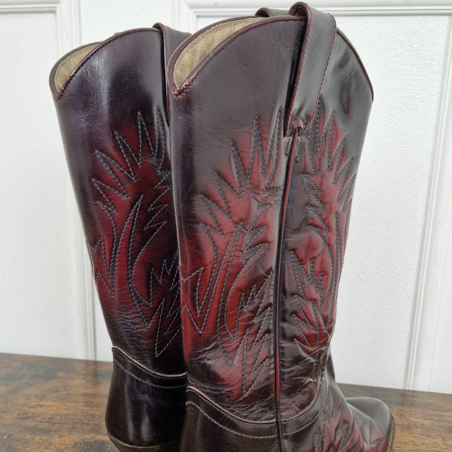 Western boots - stivali bordeaux