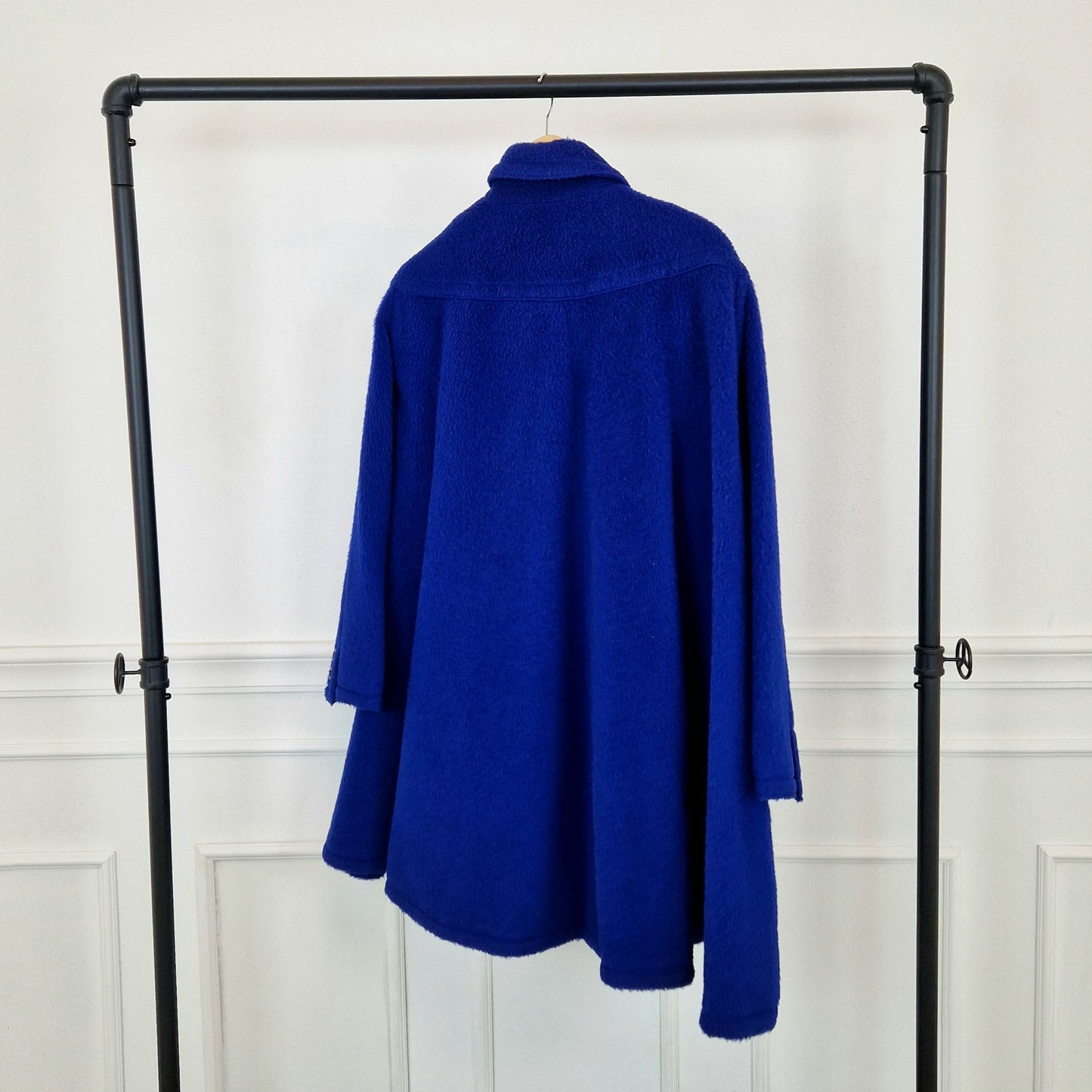 Cappotto Valentino vintage blu elettrico