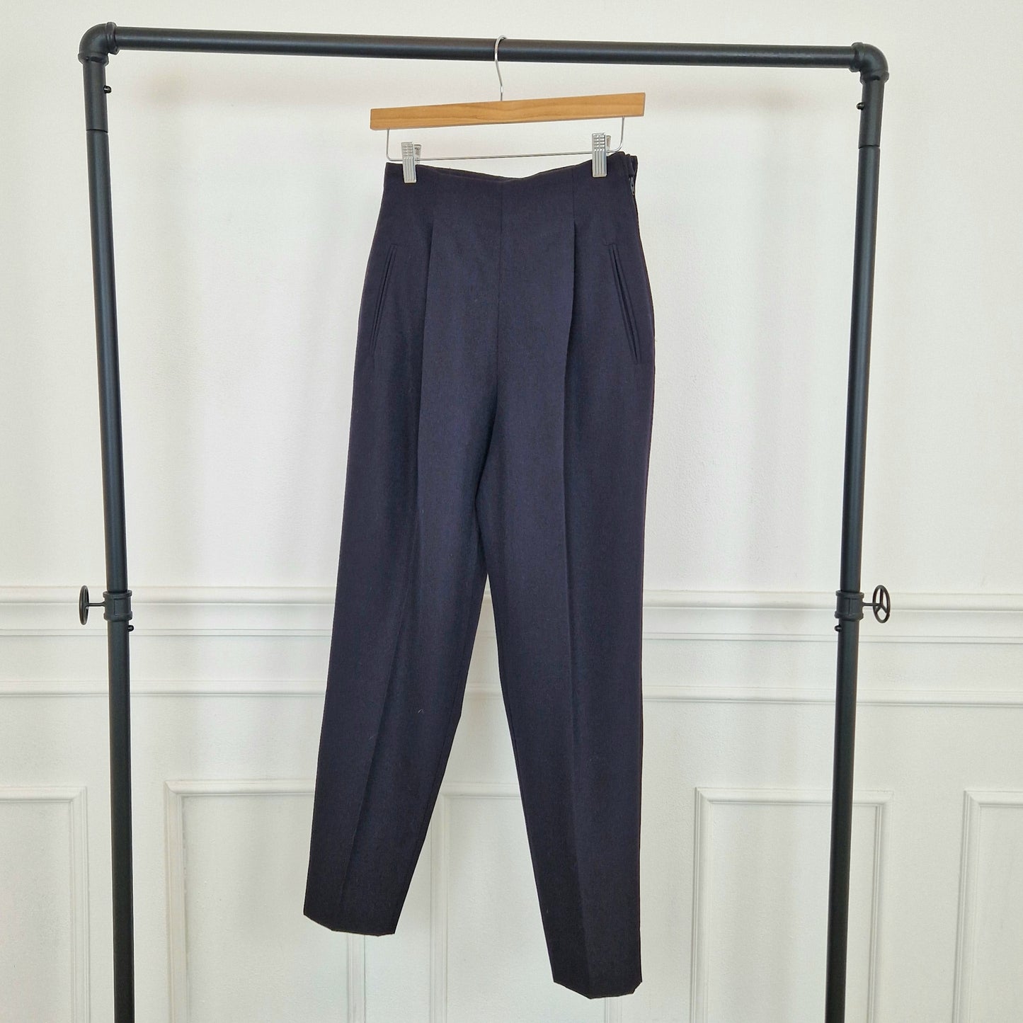 Pantaloni Romeo Gigli viola 1990