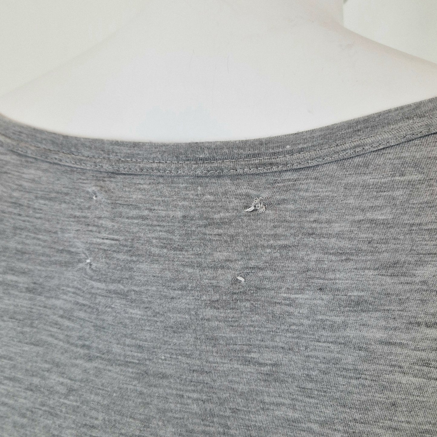 Maglia Martin Margiela grigia manica extra lunga